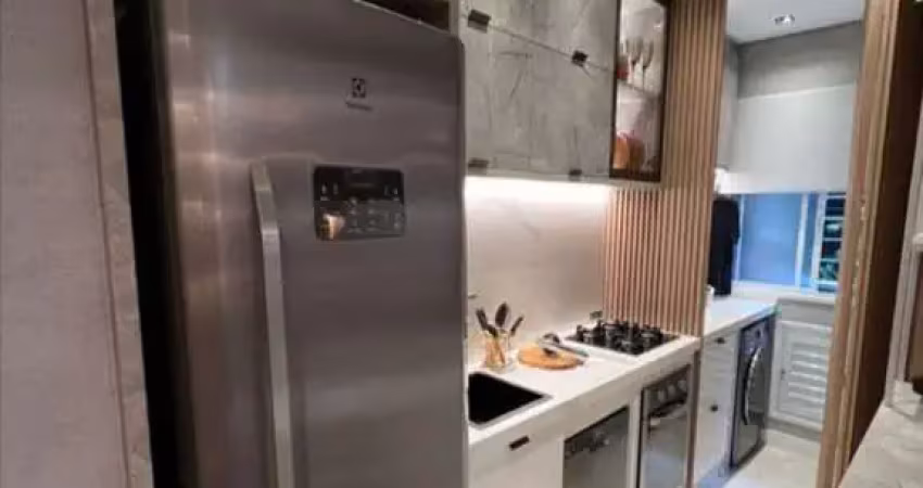 Apartamento à venda em Vila Alzira com 58 m², 2 quartos, 1 vaga