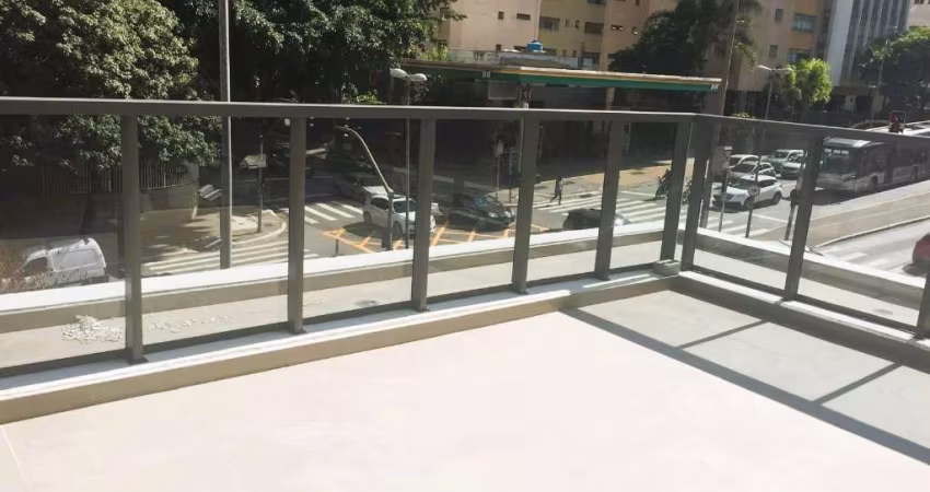 Locação - sala comercial  -  125,50m² jardim paulistno