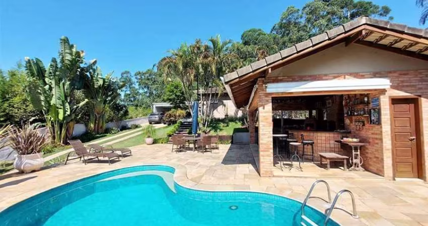 Condomínio Palos Verdes - Granja Viana - Casa 90% Térrea, 4 suítes, escritório, espaço gourmet