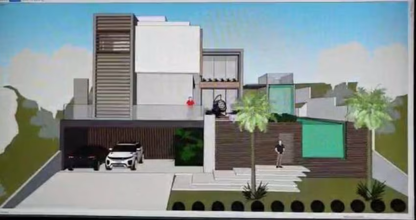 Terreno 620 metros com projeto aprovado na melhor alameda do condomínio