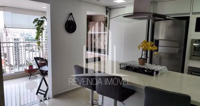 Apartamento à venda em Santo André-SP, Vila Valparaíso: 2 quartos, 1 suíte, 1 sala, 2 banheiros, 2 vagas, 70m². Venha conferir!