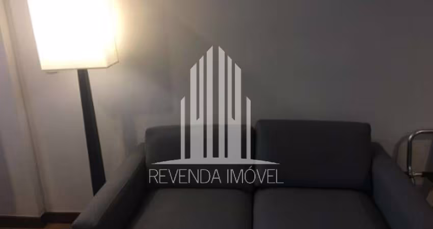 Apartamento para locação em Indianópolis, São Paulo-SP: 1 quarto, 1 banheiro, 1 vaga, 27m². Venha conferir!