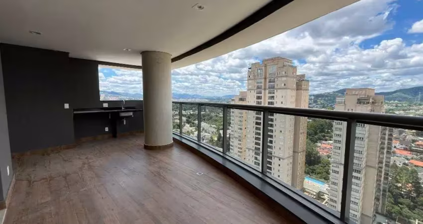 Apartamento em Alphaville de 180m² com 4 dormitórios sendo 2 suítes, 3 vagas