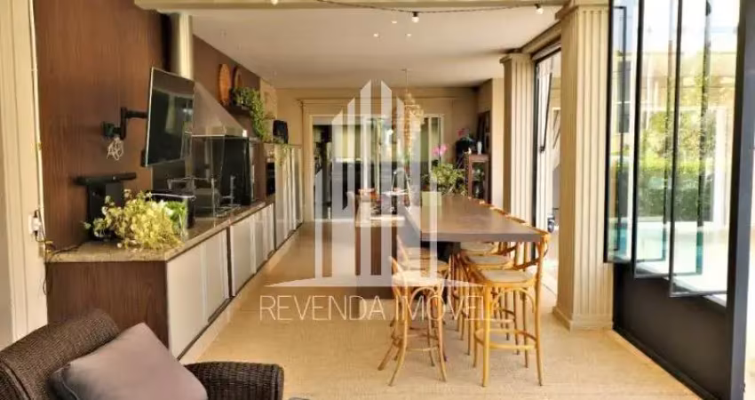 Luxuosa mansão de 4 suítes em Alphaville Residencial 1, Barueri-SP: 1.860m², 10 vagas. Agende sua visita!