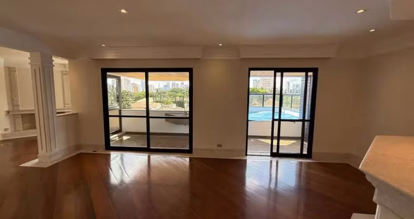 Alugo apartamento 216m² 3 suítes 3 vagas cidade monções são paulo - sp