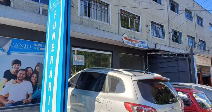 Alugo salão comercial 85m² 3 vagas parque industrial daci taboão da serra -