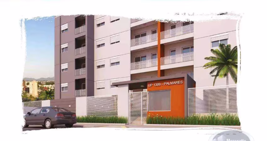 Apartamento com 2 dormitórios à venda, 51 m² por r$ 231.000,00 - residencial e comercial palmares - ribeirão preto/sp