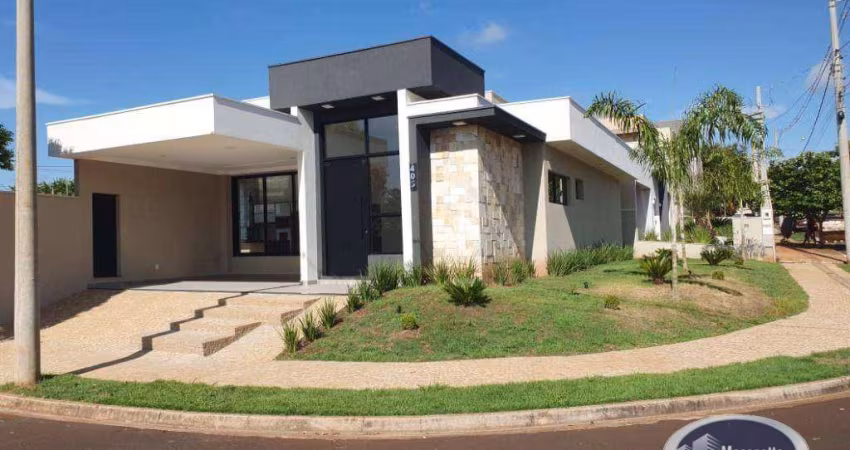 Casa com 3 dormitórios à venda, 196 m² por R$ 1.600.000,00 - Condomínio Buona Vita - Ribeirão Preto/SP