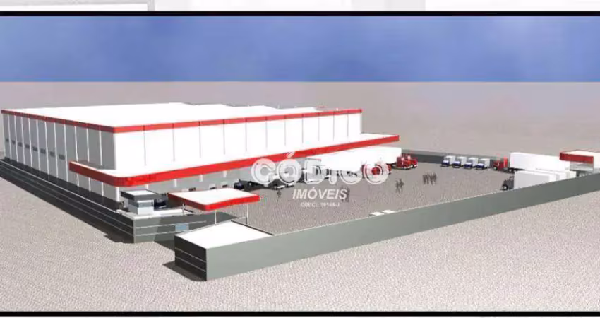 Galpão para alugar, 8000 m², com 5.541,85 de galpão, pé direito 10ms,  por r$ 280.800/mês - parque santo agostinho - guarulhos/sp
