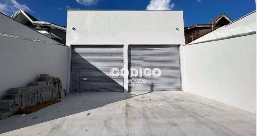 Galpão para alugar, 230 m² por r$ 7.100,00/mês - vila flórida - guarulhos/sp
