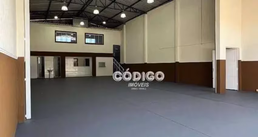 Galpão para alugar, 280 m² por r$ 10.234,00/mês - jardim cumbica - guarulhos/sp