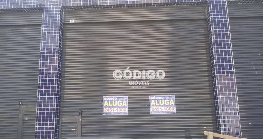 Salão para alugar, 200 m² por r$ 4.300,00/mês - vila sirena - guarulhos/sp