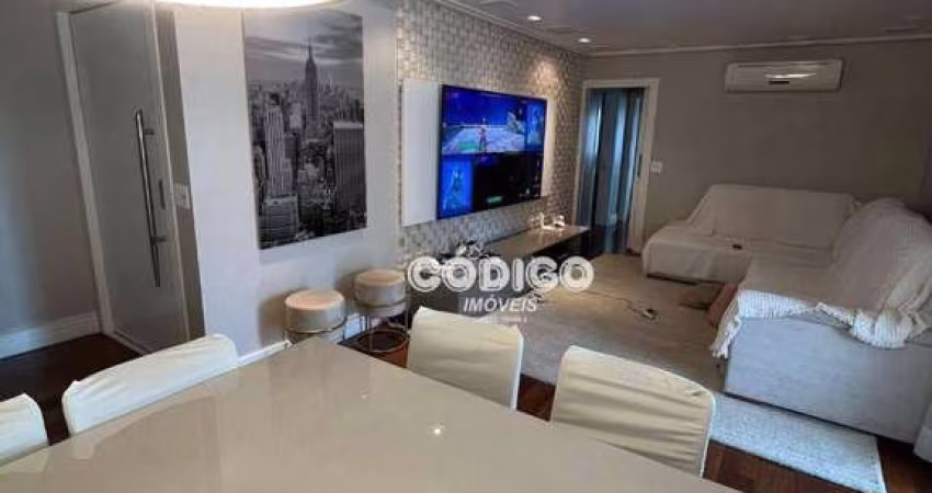 Apartamento com 3 dormitórios para alugar, 134 m² por R$ 8.700,00/mês - Vila Augusta - Guarulhos/SP