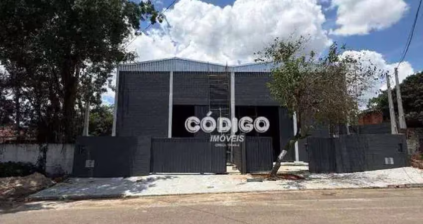 Galpão para alugar, 526 m² por r$ 15.089,00/mês - jardim jóia - arujá/sp