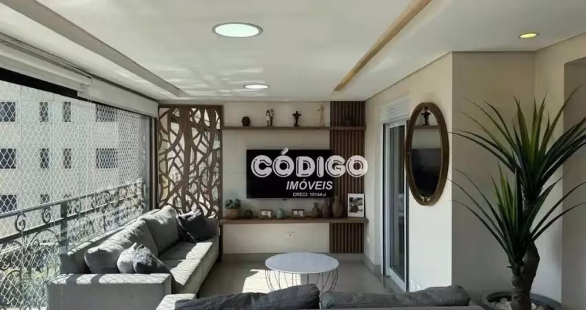 Apartamento para alugar, 143 m² por r$ 17.150,00/mês - vila lanzara - guarulhos/sp