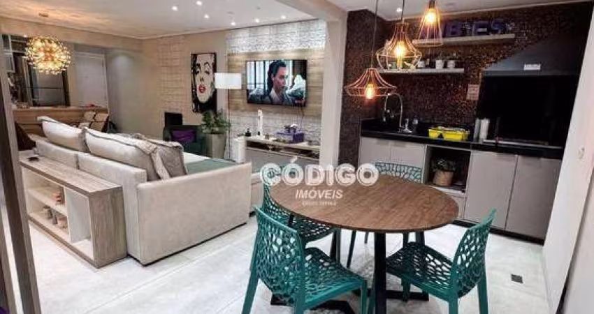 Apartamento para alugar, 86 m² por R$ 6.483,00/mês - Jardim Flor da Montanha - Guarulhos/SP