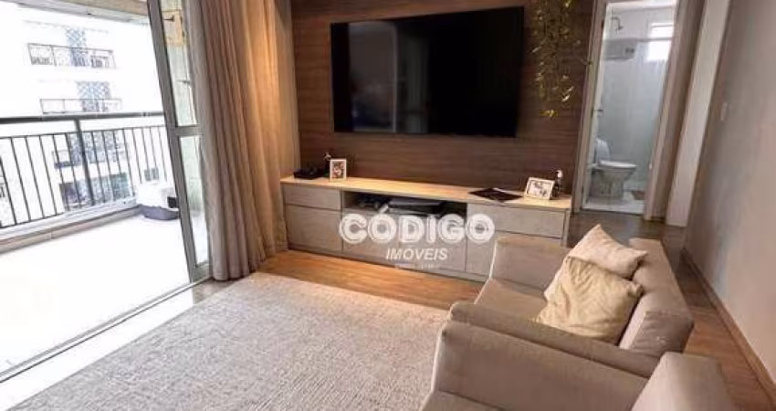 Apartamento com 2 dormitórios para alugar, 80 m² por R$ 4.600/mês - Jardim Flor da Montanha - Guarulhos/SP
