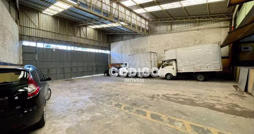 Galpão, 1200 m² - venda por r$ 5.700.000,00 ou aluguel por r$ 28.000,00/mês - jardim são domingos - guarulhos/sp