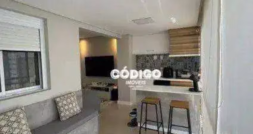 Apartamento com 2 dormitórios à venda, 68 m² por r$ 716.000 - jardim flor da montanha - guarulhos/sp