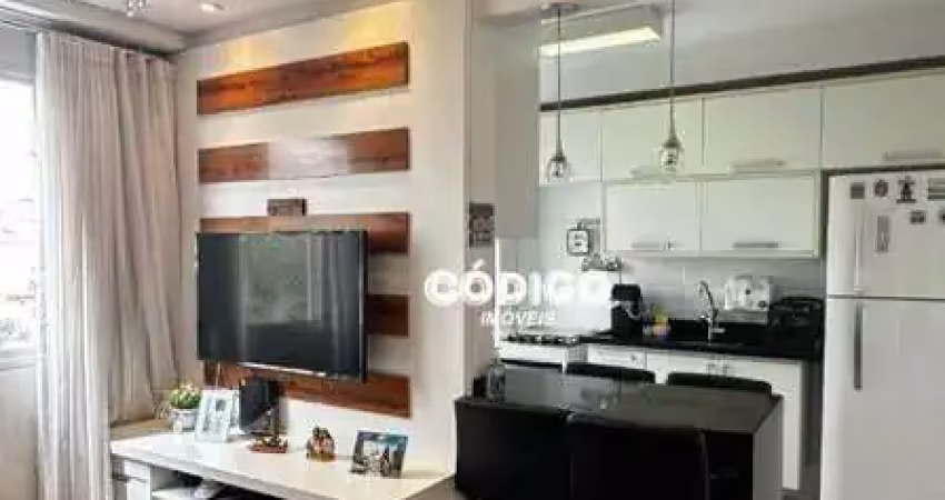 Apartamento com 2 dormitórios à venda, 43 m² por r$ 290.000 - cocaia - guarulhos/sp