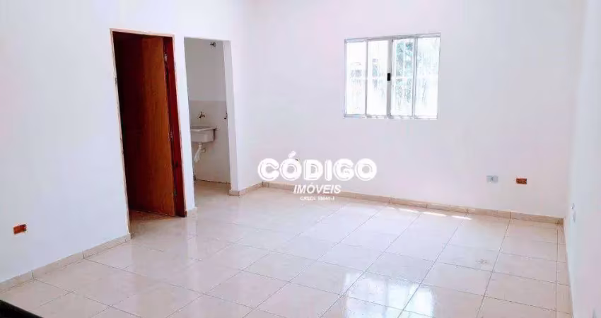 Apartamento com 1 quarto para alugar, 50 m² por r$ 1.200/mês - vila ayrosa - são paulo/sp