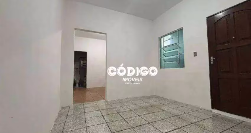 Casa com 1 dormitório para alugar, 45 m² por r$ 1.100,00/mês - jardim terezópolis - guarulhos/sp