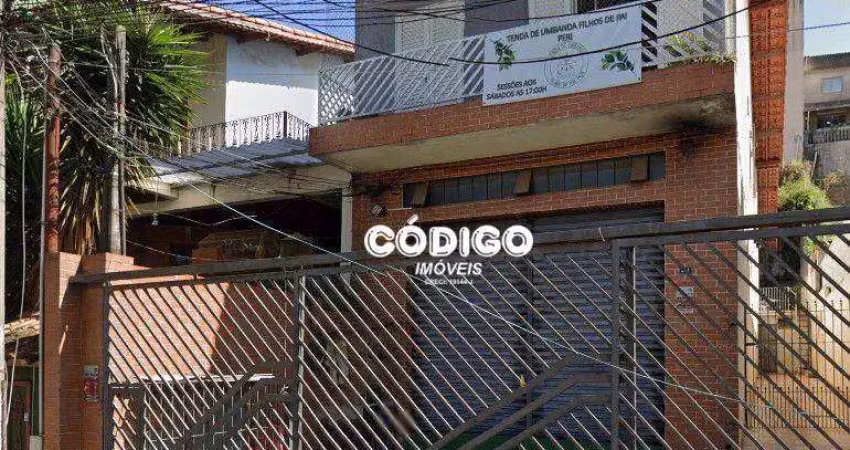 Sobrado com 2 dormitórios e um salão à venda, 165 m² por r$ 1.200.000 - parque santo antônio - guarulhos/sp
