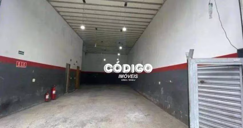 Salão para alugar, 120 m² por r$ 4.000,00/mês - jardim rosa de franca - guarulhos/sp