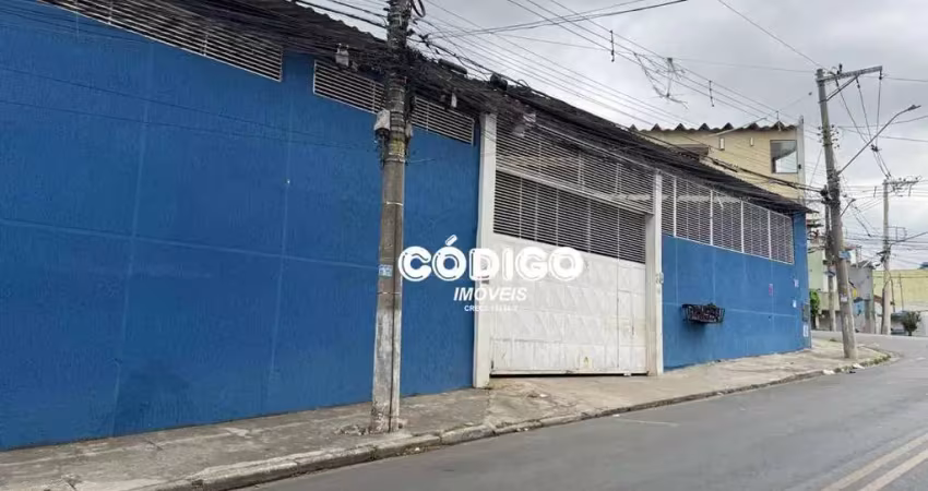 Galpão para alugar, 400 m² por r$ 9.460,00/mês - vila barros - guarulhos/sp