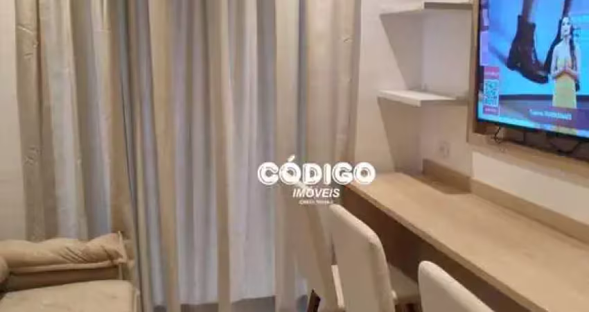 Studio mobiliado para alugar, 38 m² por r$ 3.500/mês - vila augusta - guarulhos/sp