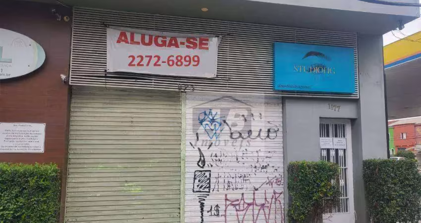 Salão para alugar, 174 m² por r$ 6.522,00/mês - ipiranga - são paulo/sp