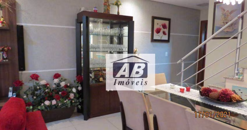 Sobrado com 3 dormitórios à venda, 168 m² por R$ 900.000 - Parque São Pedro - São Bernardo do Campo/SP