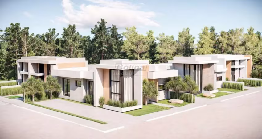 Exclusivo - casa automatizadas, no bairro santa rita, com suíte!