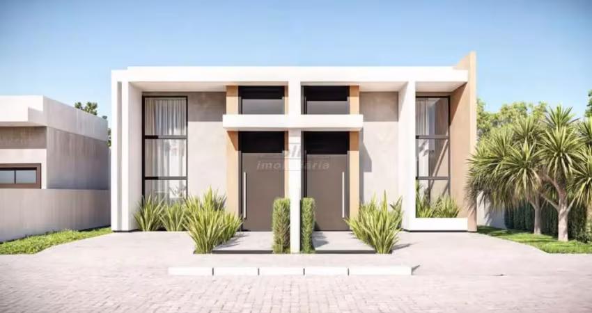 Exclusivo - casa automatizadas, no bairro santa rita, com suíte!