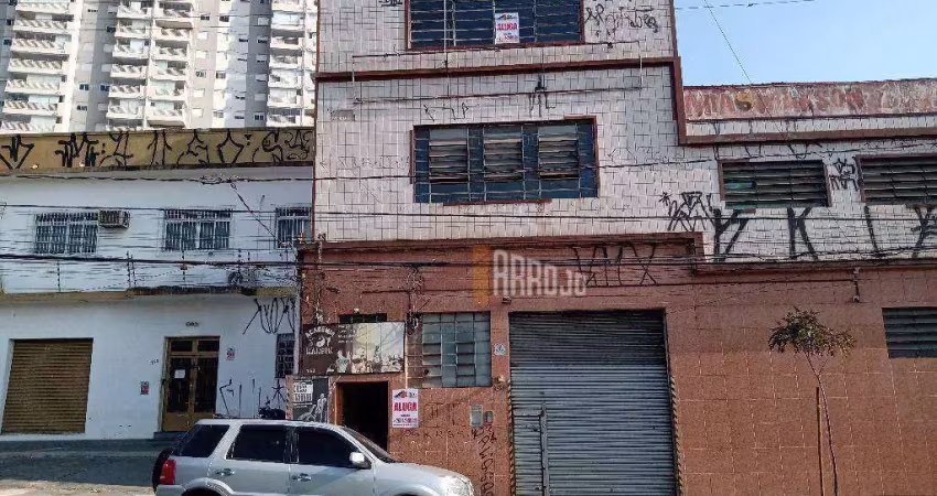Salão para alugar, 356 m² por r$ 3.900,00/mês - vila marieta - são paulo/sp