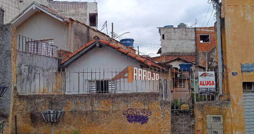 Casa com 1 dormitório para alugar, 35 m² por R$ 535,31/mês - Vila Araguaia - São Paulo/SP