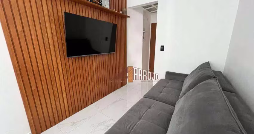Apartamento com 2 dormitórios à venda, 45 m² por r$ 280.000,00 - vila rui barbosa - são paulo/sp