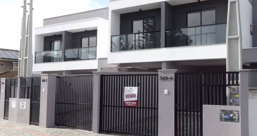 Sobrado geminado para venda em joinville, santo antônio, 3 dormitórios, 3 banheiros, 2 vagas