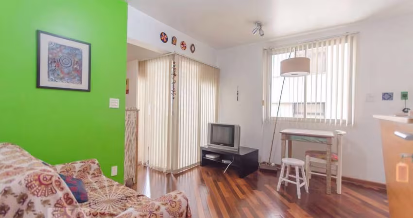 Apartamento à Venda - Santa Cecília, 1 Quarto,  40 m2