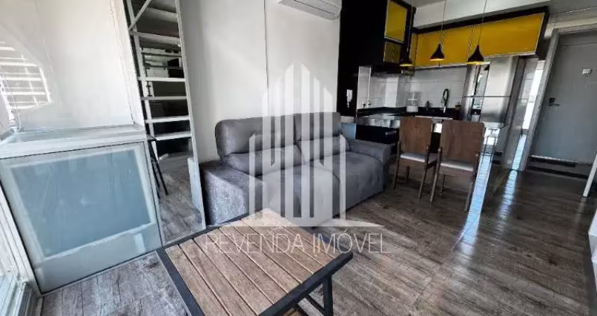 Apartamento para locação mobiliado: 1 quarto, 1 suíte, 1 sala, ar condicionado 1 banheiro, 1 vaga de garagem!