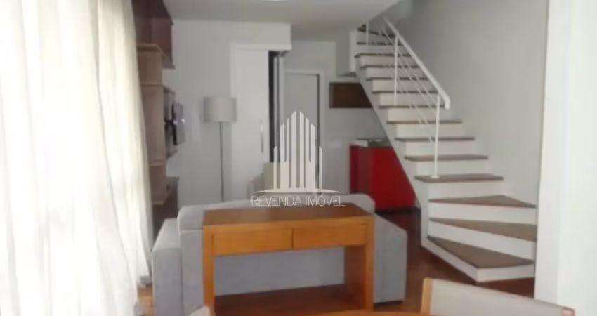 Cobertura para locação na vila olímpia, são paulo-sp: 3 quartos, 2 suítes, 1 sala, 3 banheiros, 2 vagas de garagem, 133m².