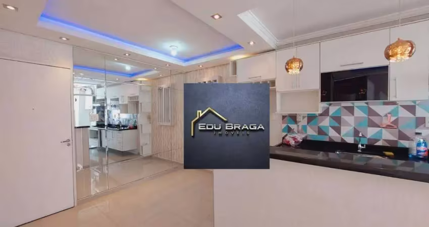 Apartamento com 2 dormitórios para alugar, 54 m² por r$ 3.230,00/mês - gopoúva - guarulhos/sp