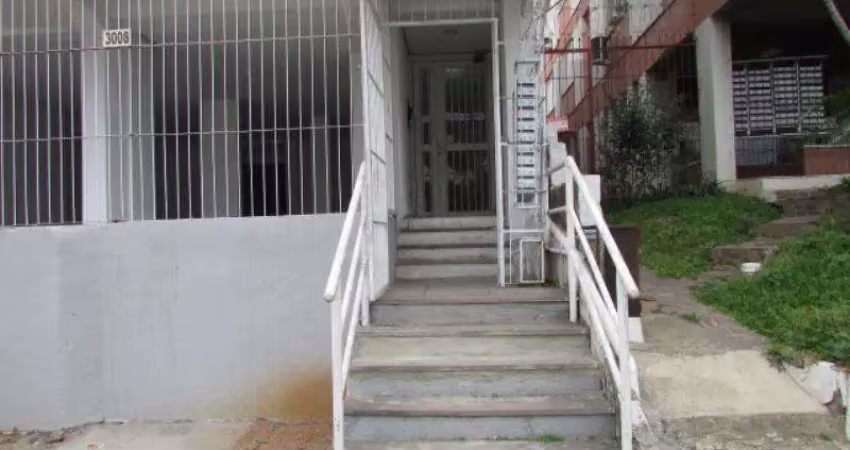 Apartamento no bairro teresopolis com 35 m2, 1 dormitório, banheiro social, churrasqueira, cozinha, sala de estar