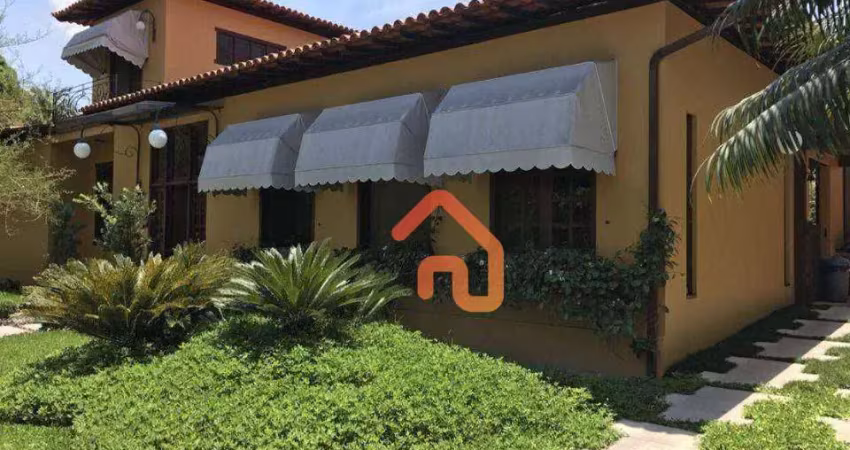 Casa com 4 dormitórios à venda, 384 m² por r$ 3.300.000,00 - piratininga - niterói/rj