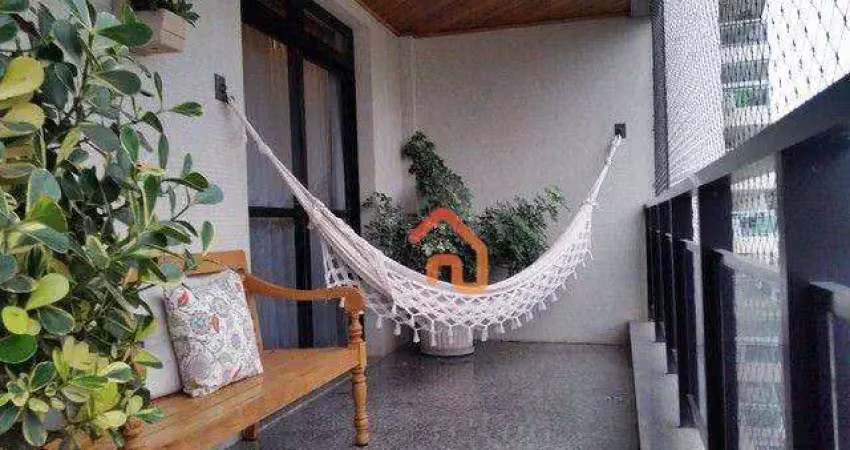 Apartamento com 3 dormitórios à venda, 215 m² por r$ 1.790.000,00 - santa rosa - niterói/rj