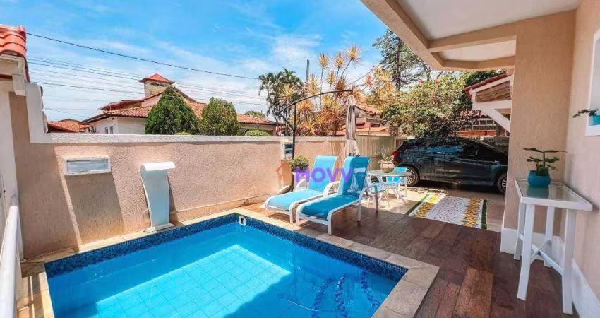 Casa com 3 dormitórios à venda, 140 m² por R$ 1.100.000,00 - Itaipu - Niterói/RJ