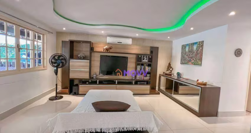 Casa com 5 dormitórios à venda, 300 m² por r$ 1.350.000,00 - itaipu - niterói/rj