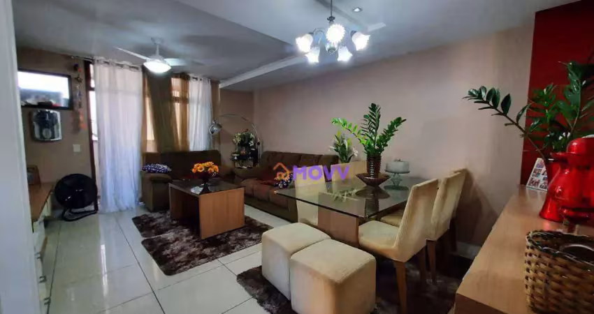 Apartamento com 3 dormitórios à venda, 110 m² por r$ 700.000,00 - icaraí - niterói/rj