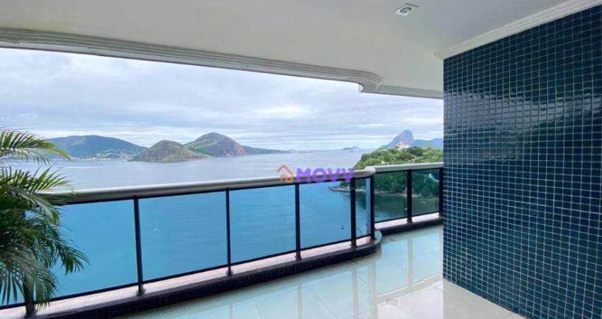 Apartamento com 4 dormitórios à venda, 321 m² por R$ 3.000.000,00 - Boa Viagem - Niterói/RJ