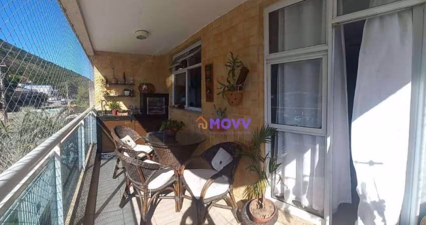 Apartamento com 3 quartos (1 suíte), 2 vagas à venda, 145 m² por R$ 789.000 - Itaipu - Niterói/RJ